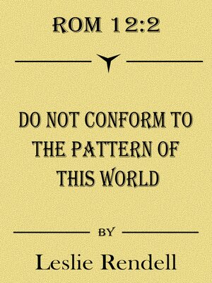 cover image of Do Not Conform